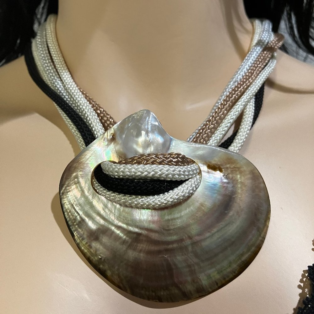 Vintage 1990s. Bold, Daring Expression! Polished … - image 1